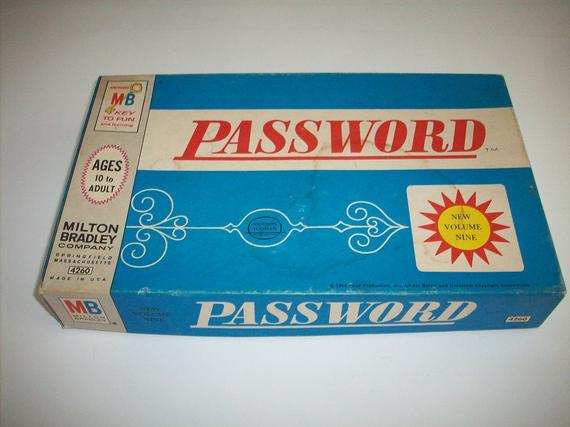 words for password game show